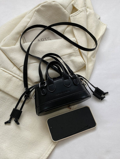 Crocodile Embossed Bucket Bag Mini Drawstring Design Funky