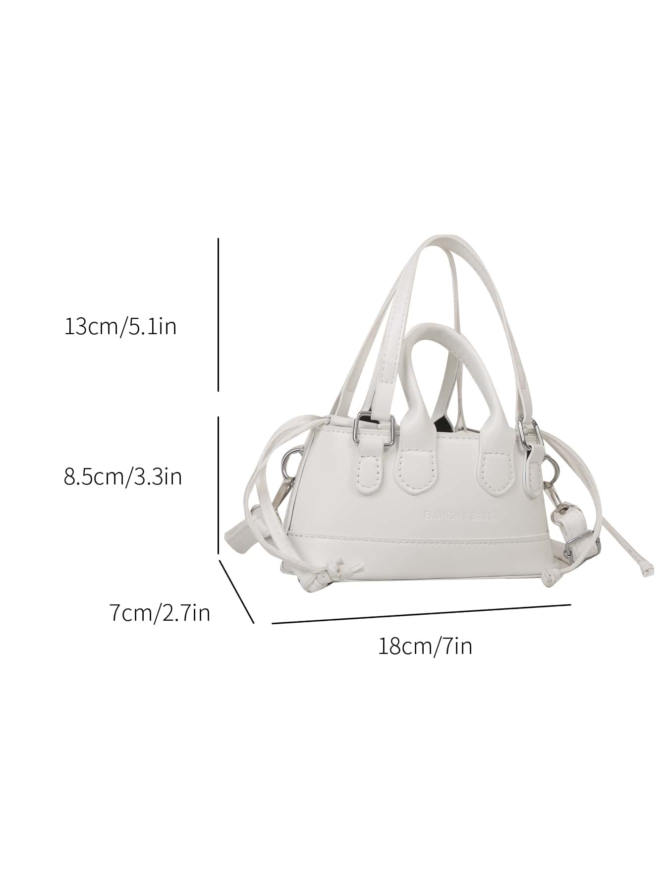 Crocodile Embossed Bucket Bag Mini Drawstring Design Funky