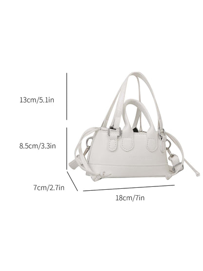 Crocodile Embossed Bucket Bag Mini Drawstring Design Funky