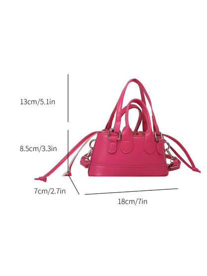 Crocodile Embossed Bucket Bag Mini Drawstring Design Funky