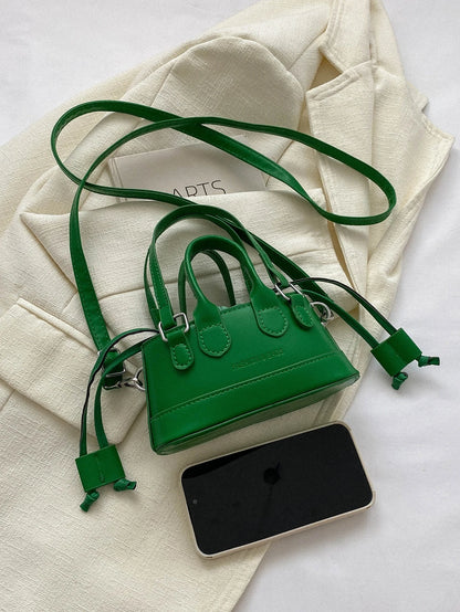 Crocodile Embossed Bucket Bag Mini Drawstring Design Funky