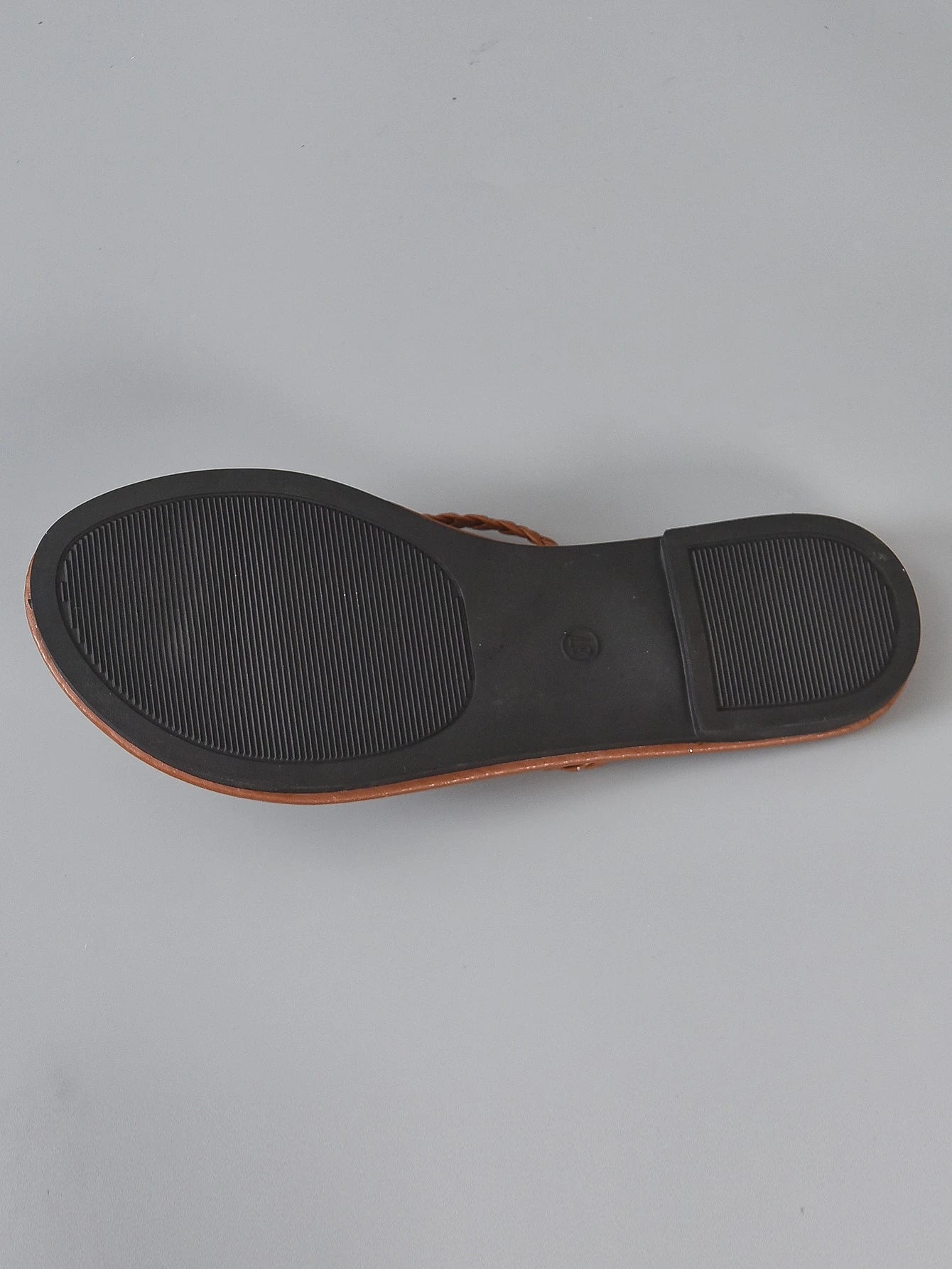 Women Braided Detail Thong Sandals, Vacation Sandals