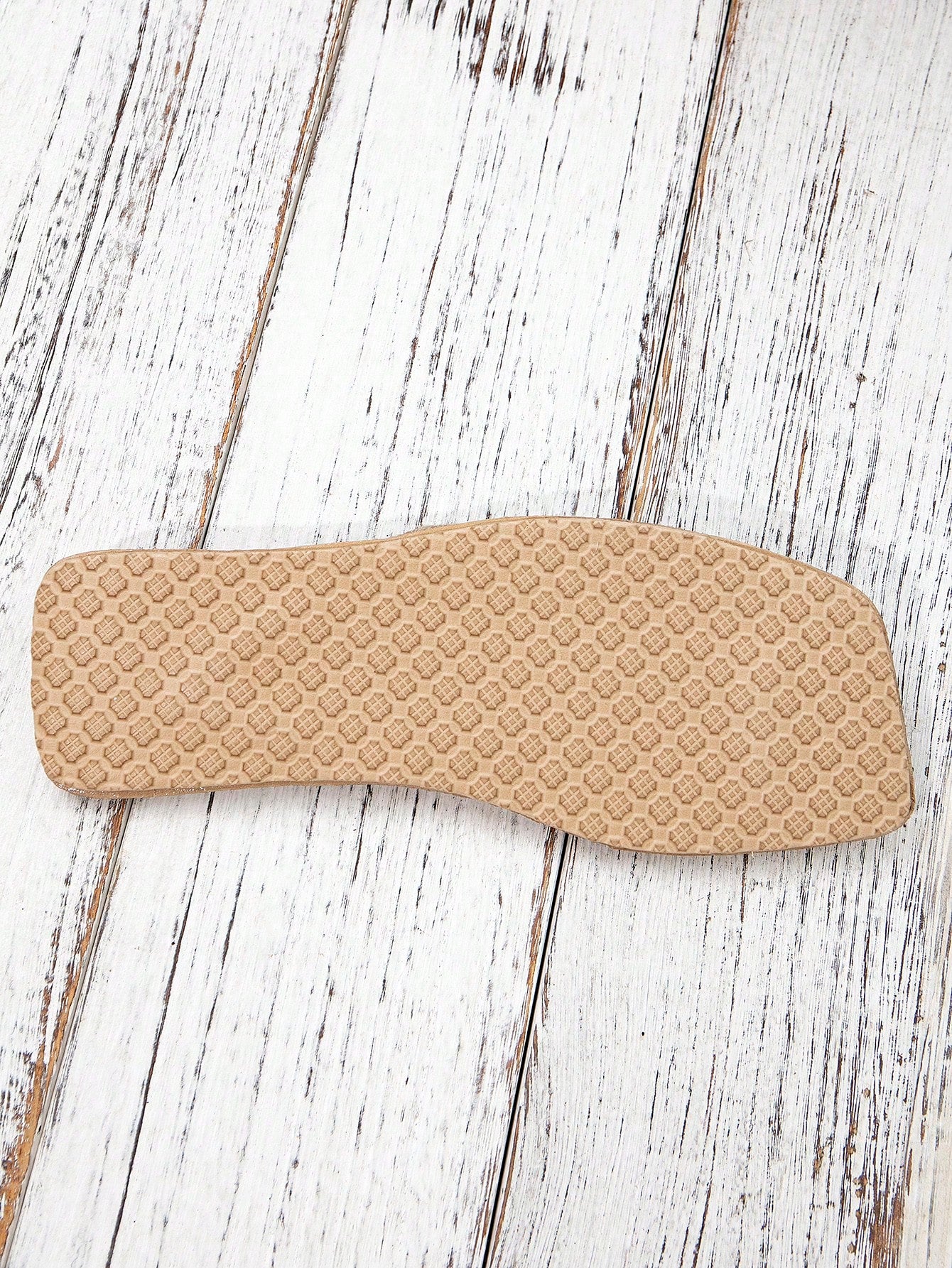 Women's Simple Style Black Suede Flat Slippers With Striped Design