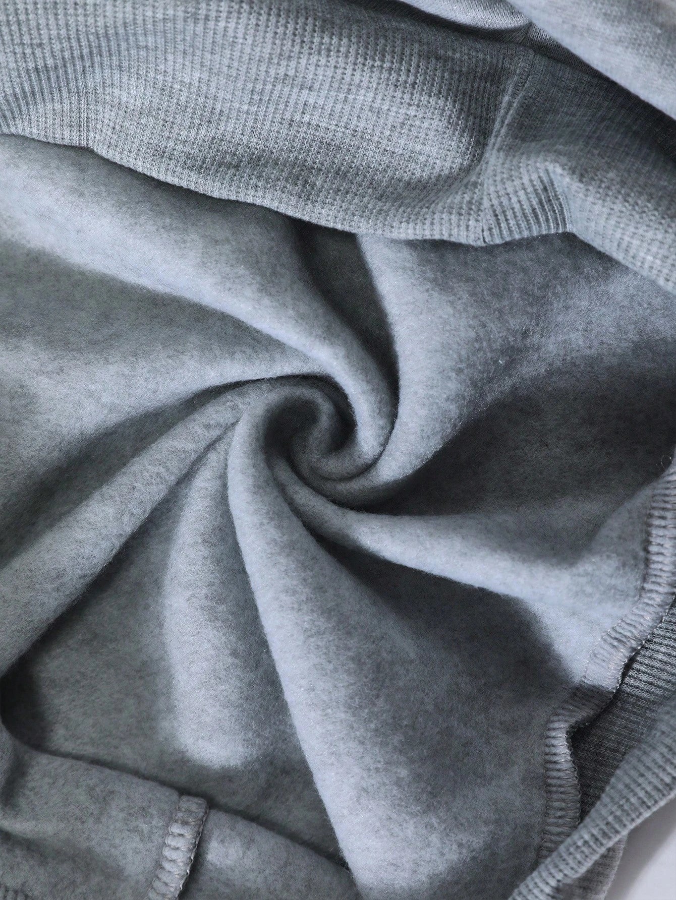 INAWLY Letter Graphic Kangaroo Pocket Drawstring Thermal Lined Hoodie,Long Sleeve Tops