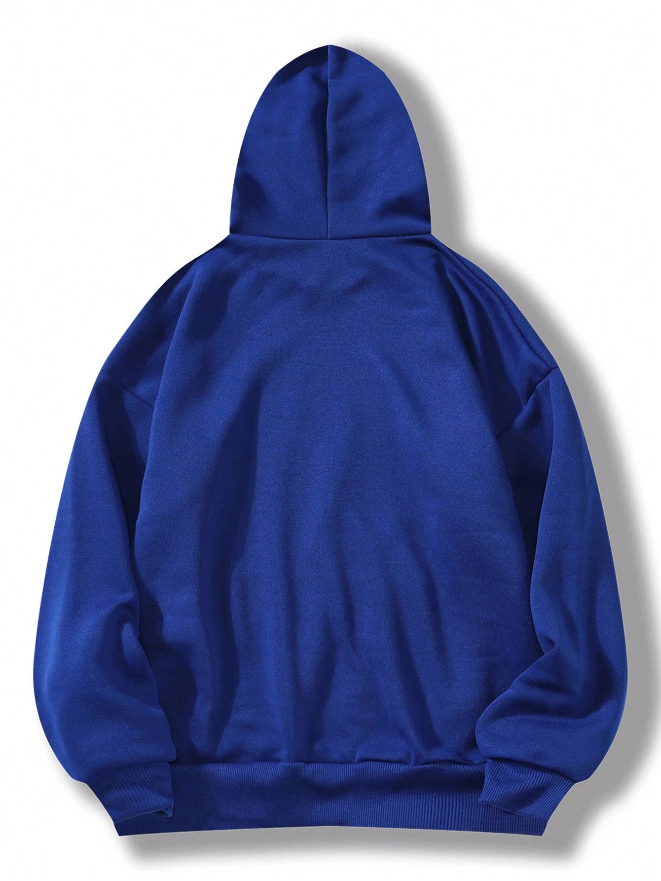 INAWLY Letter Graphic Kangaroo Pocket Drawstring Thermal Lined Hoodie,Long Sleeve Tops