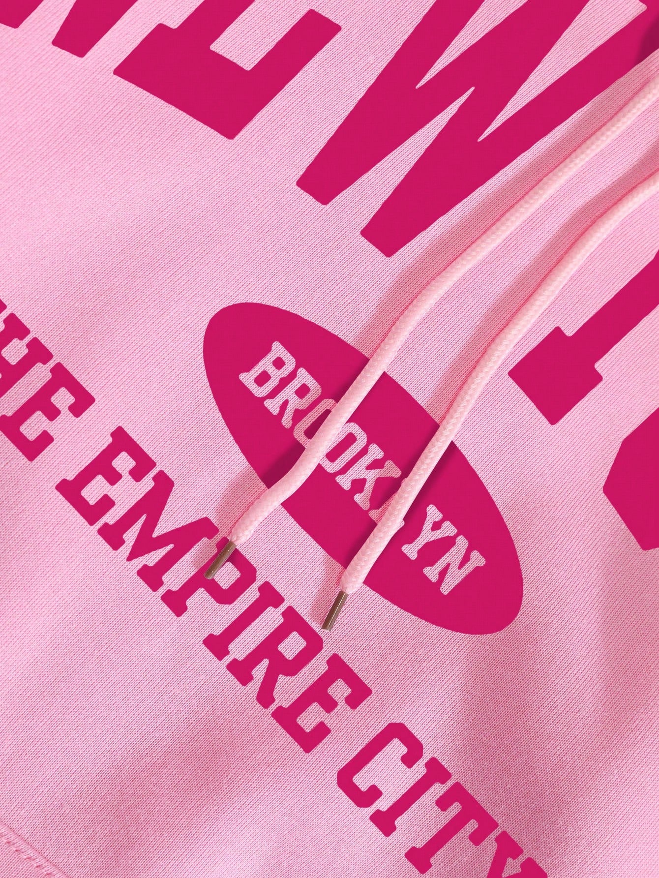 INAWLY Letter Graphic Kangaroo Pocket Drawstring Thermal Lined Hoodie,Long Sleeve Tops