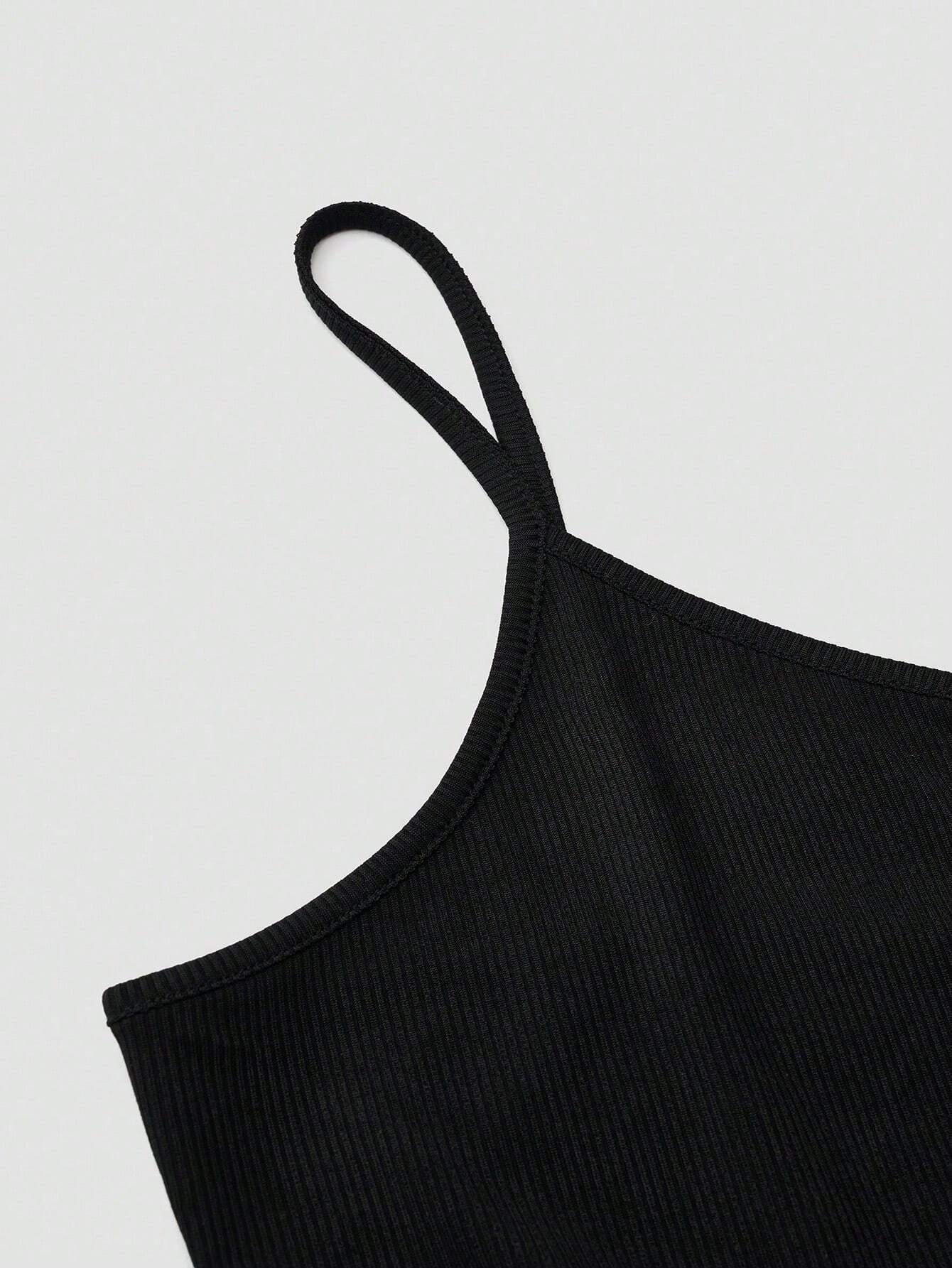 SHEIN LUNE Women's Floral Print Patchwork Slip Dress, Casual Vacation Style