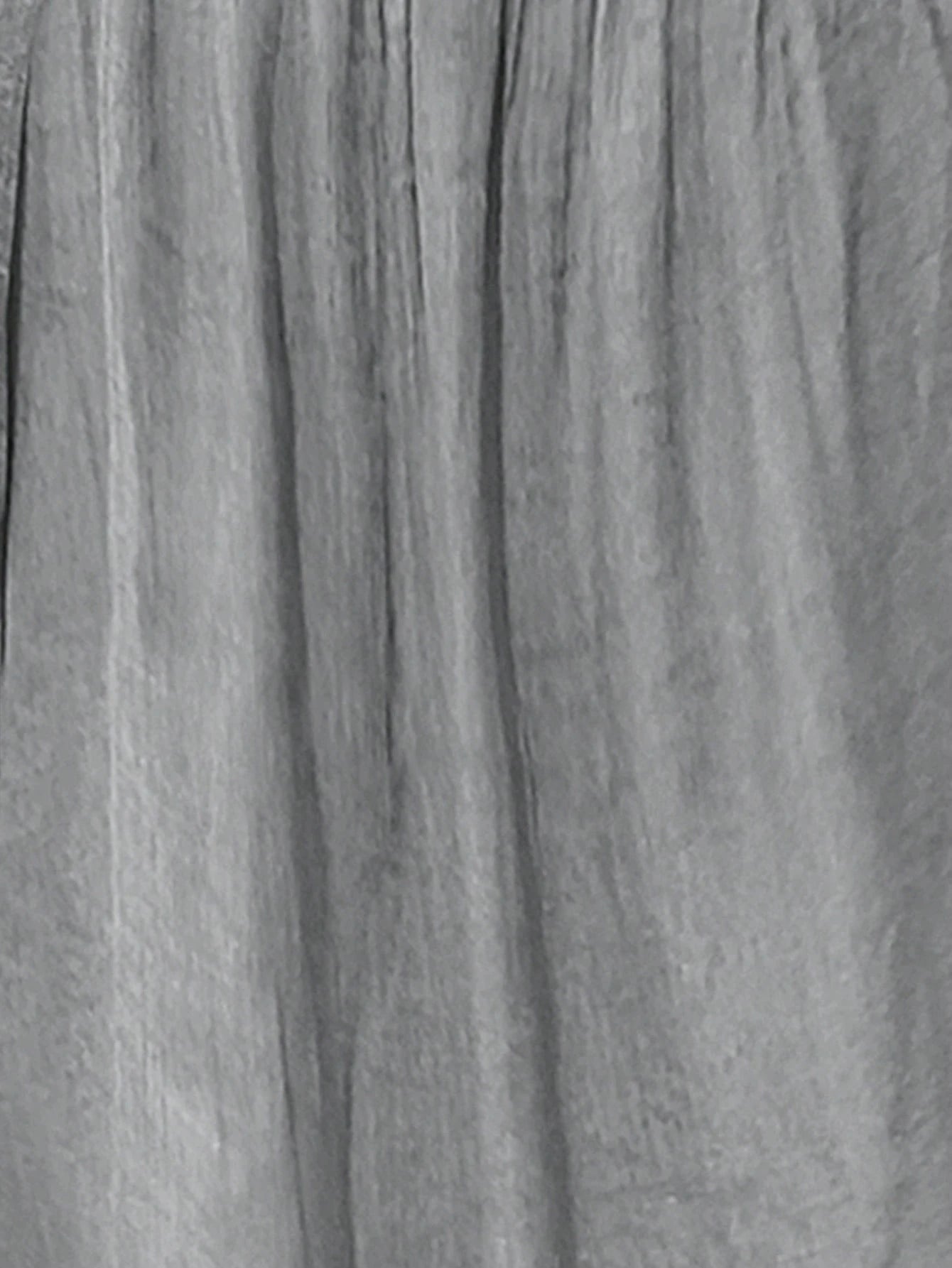 EMERY ROSE Women Plain Short Sleeve Ruffle Detail Casual Blouse, Everyday Wear