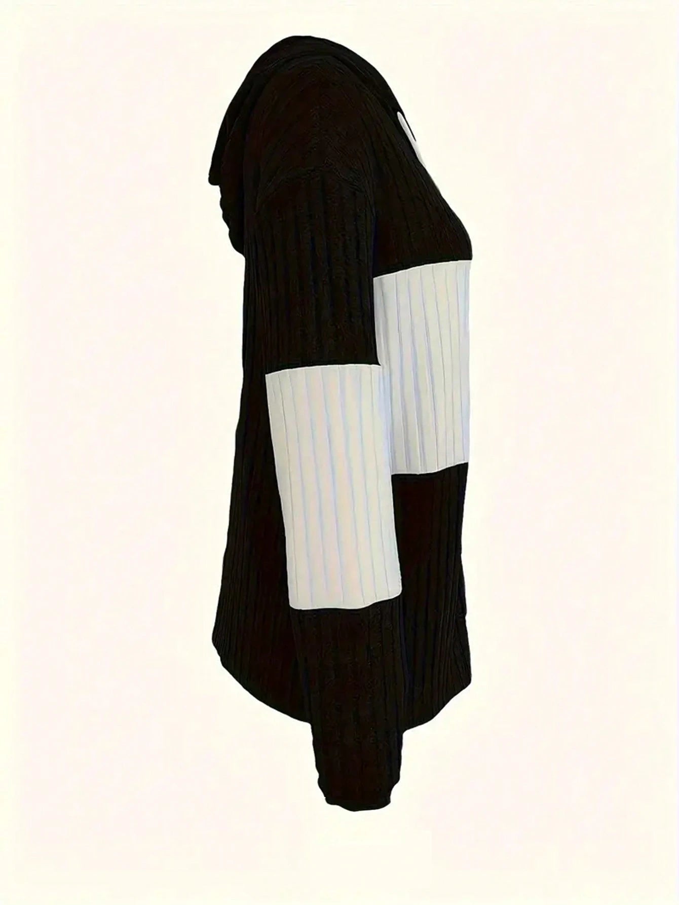 INAWLY Women's Spring And Autumn Casual Color Blocking Drawstring Hooded Jacket Fall Winter Cloth For Women