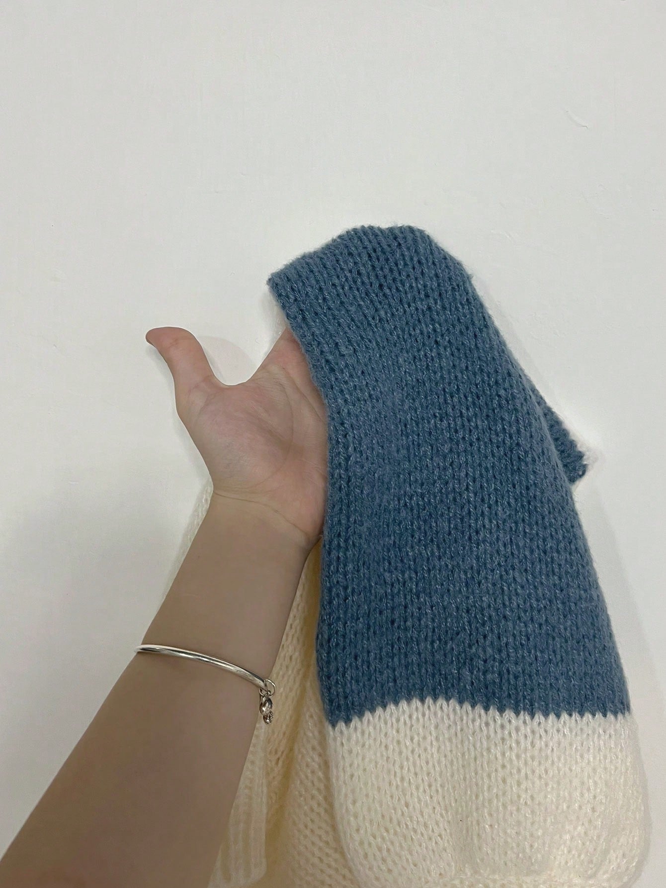 Flirla Colorblock Drop Shoulder Duster Cardigan,Long Sleeve Tops Fall Winter Cloth For Women