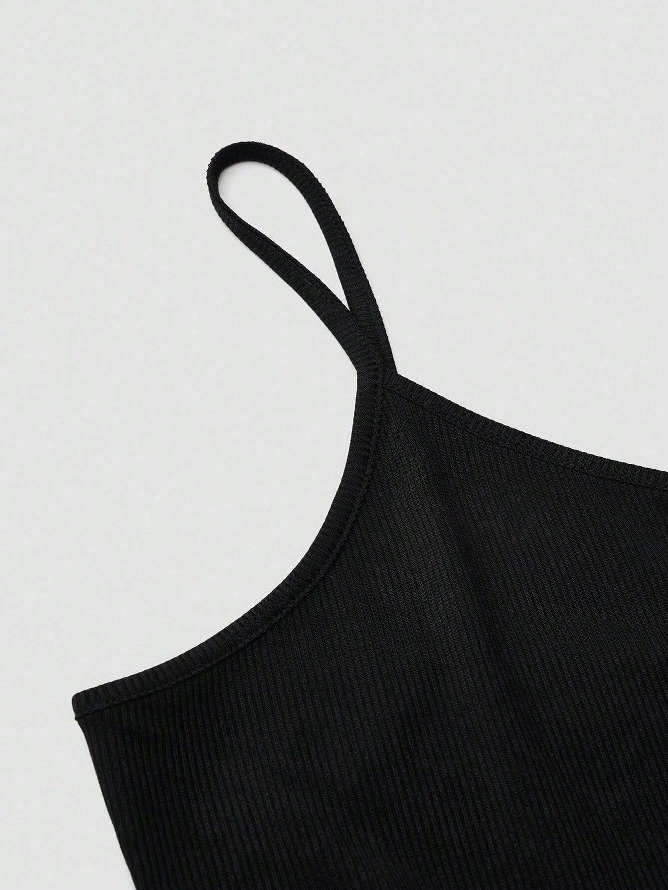 SHEIN LUNE Women's Floral Print Patchwork Slip Dress, Casual Vacation Style