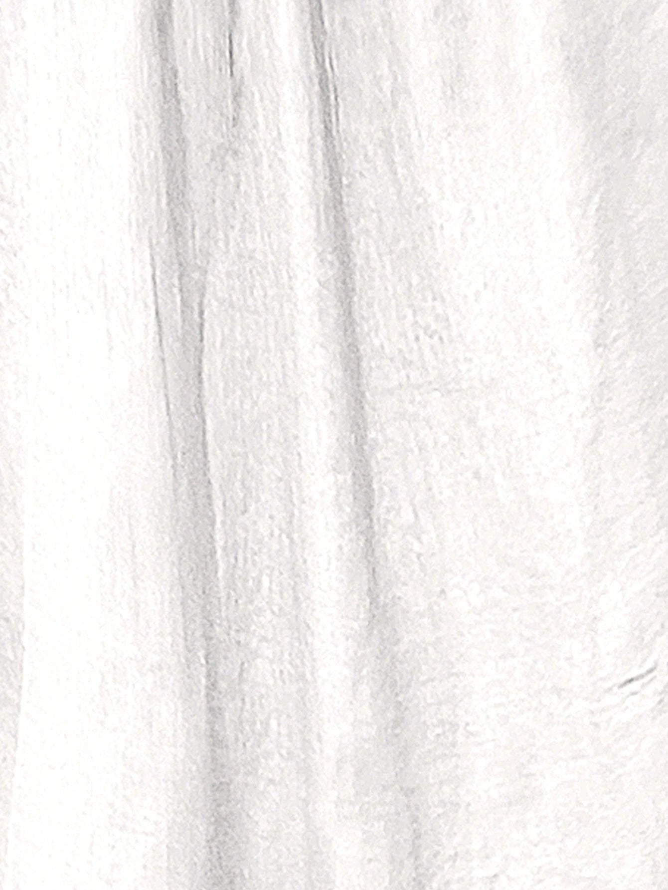 EMERY ROSE Women Plain Short Sleeve Ruffle Detail Casual Blouse, Everyday Wear