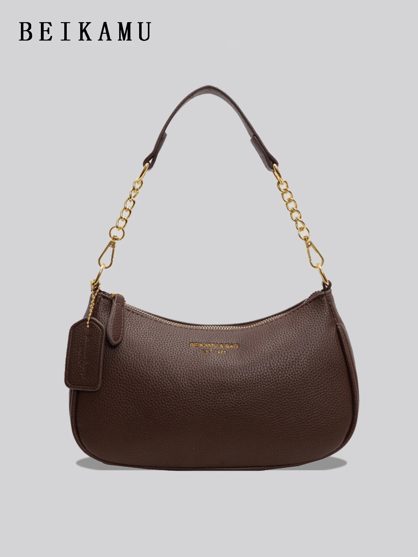 1pc Solid Color PU Leather Shoulder Bag For Women, Versatile Crossbody Bag For Commuting, Adjustable Shoulder Strap