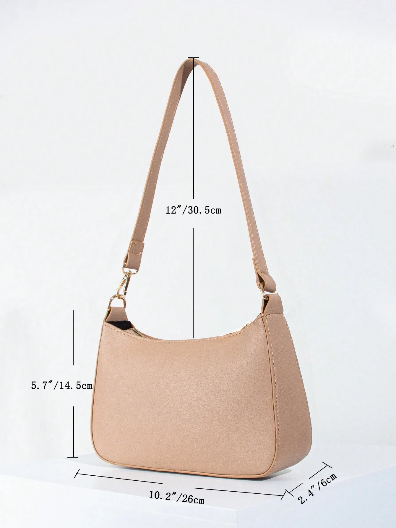 Lightweight,Business Casual Minimalist Zipper Up Shoulder Bag For Teen Girls Women College Students,Rookies & White-collar Workers Perfect for Office,College,Work ,Business,Commute,Outdoors, Travel, Outings