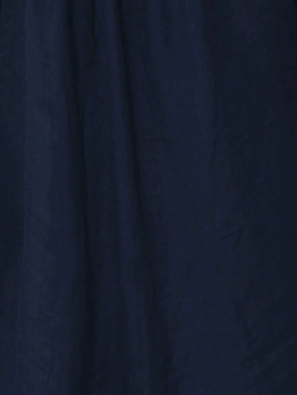 EMERY ROSE Women Plain Short Sleeve Ruffle Detail Casual Blouse, Everyday Wear