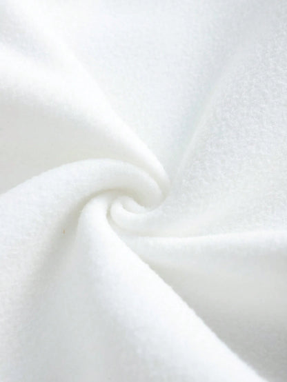 SHEIN EZwear New York Camo Tree Branch Casual Oversized Women Thick Hoodie Sweatshirt,Long Sleeve Tops Back To School Fall And Winter Clothing Autumn And Winter