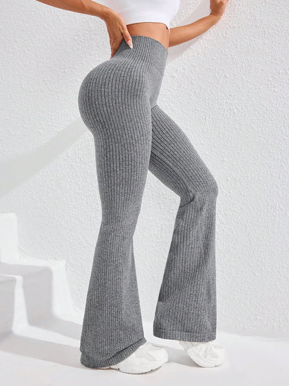 Gameset SHEIN Sport Women's High Waist Flare Seamless Yoga Leggings