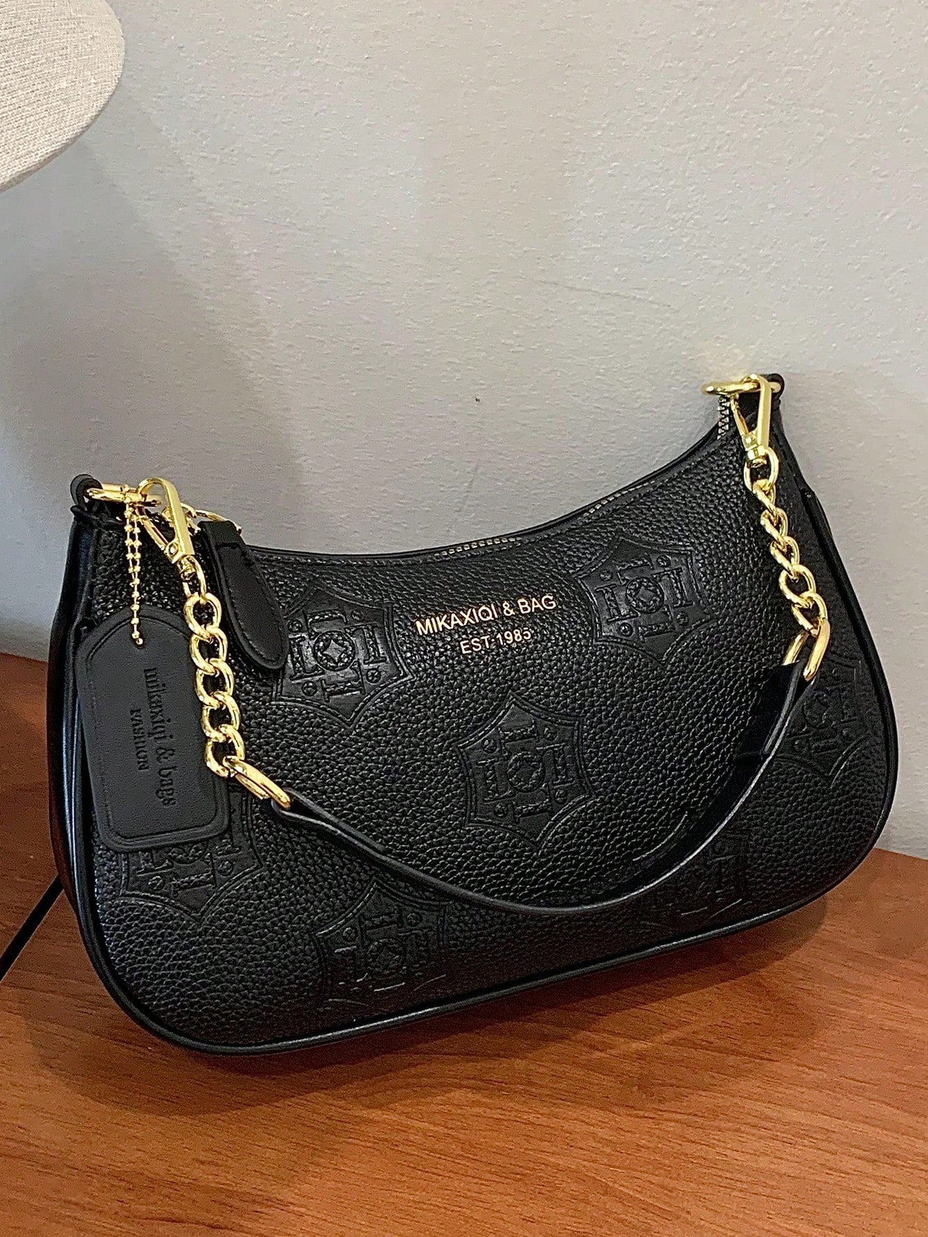 1pc Solid Color PU Leather Shoulder Bag For Women, Versatile Crossbody Bag For Commuting, Adjustable Shoulder Strap