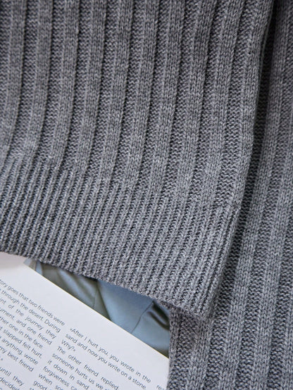 Chiquease V-Neck Cable Knit Sweater,Long Sleeve Tops Knit Pullover Fall Winter Outfit