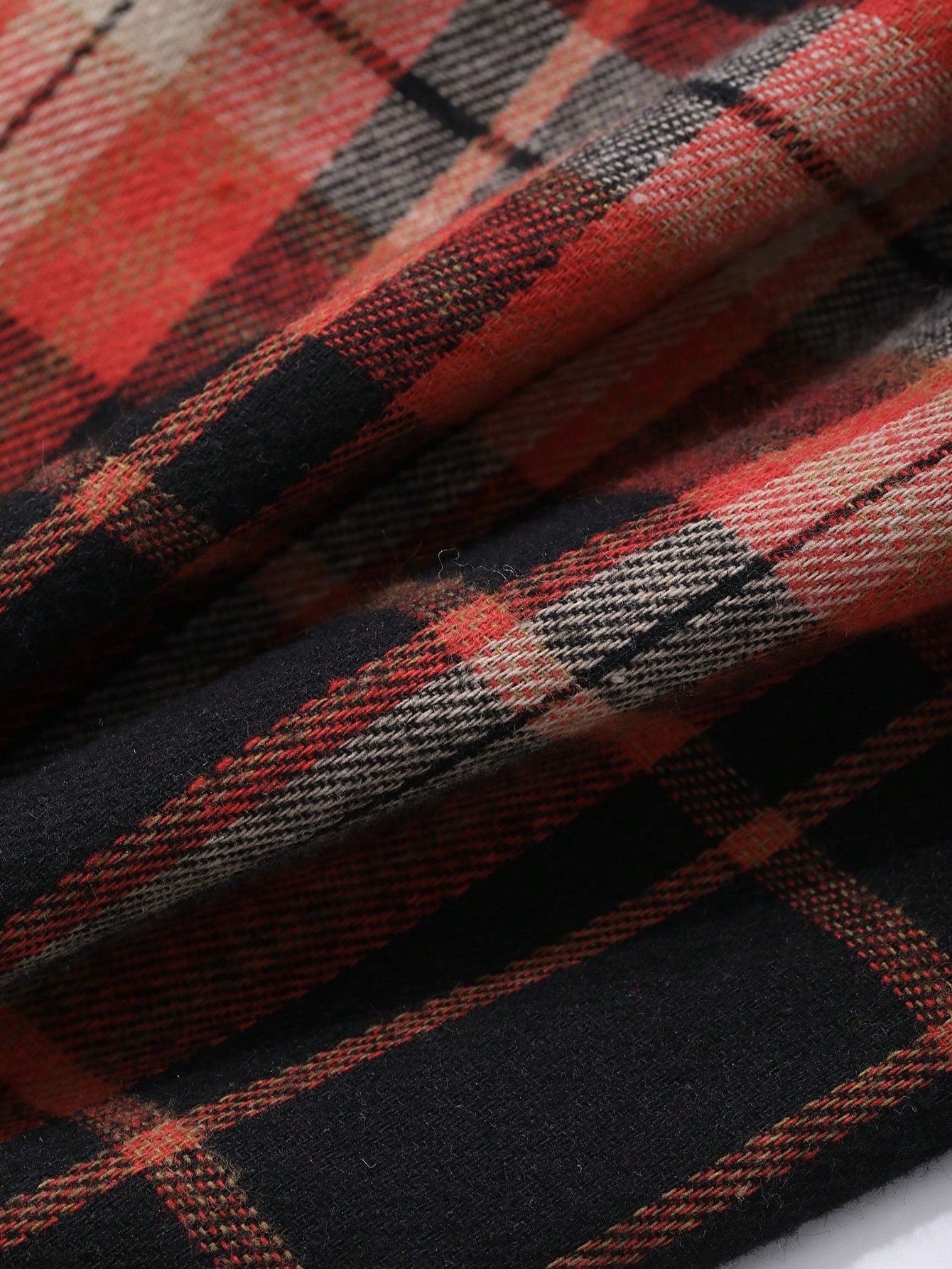 Livesso Plaid Elastic Waist Casual Loose Comfortable Homewear Pants, Fall