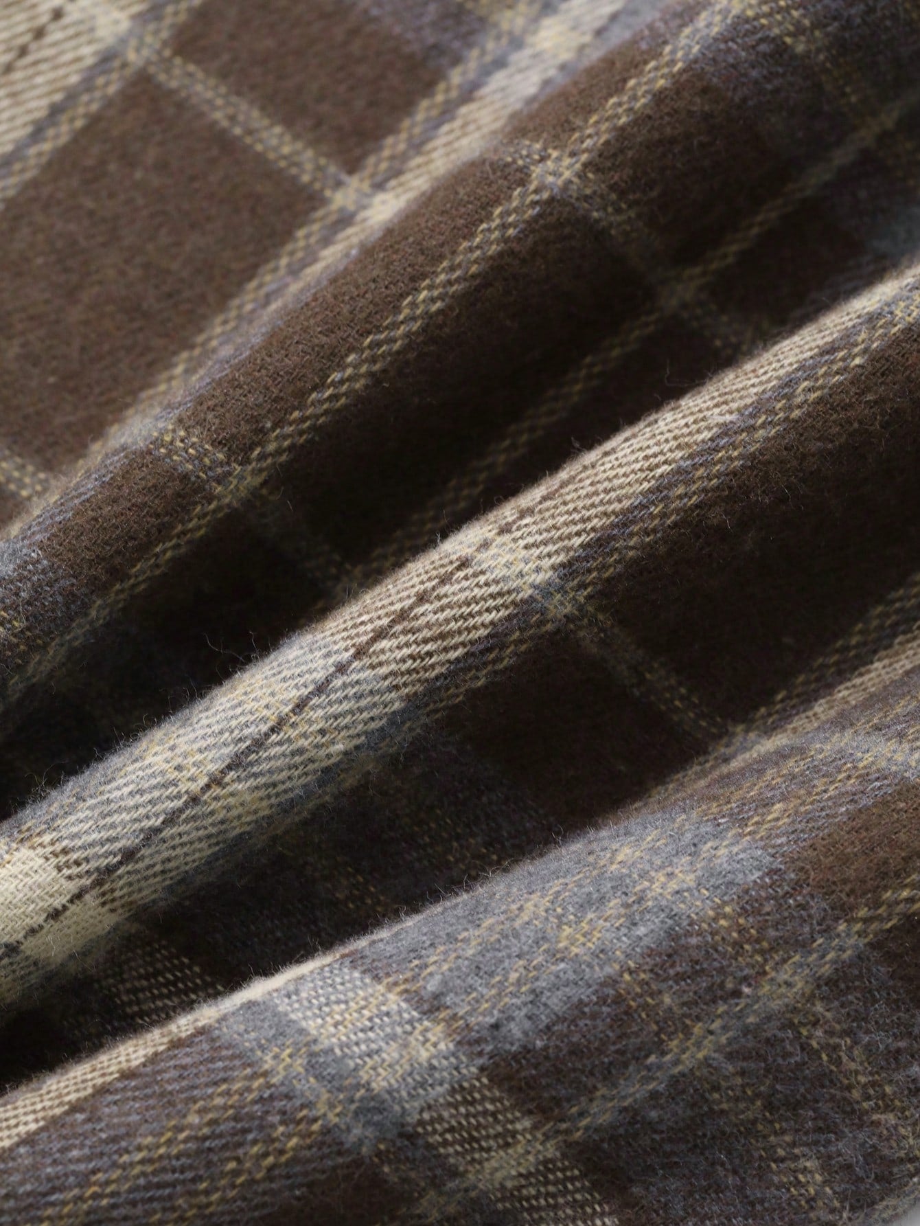 Livesso Plaid Elastic Waist Casual Loose Comfortable Homewear Pants, Fall