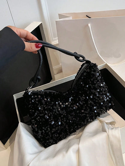 Popular Bag Women's New Fashion Korean Version Handbag All Shoulder Small Square Bag