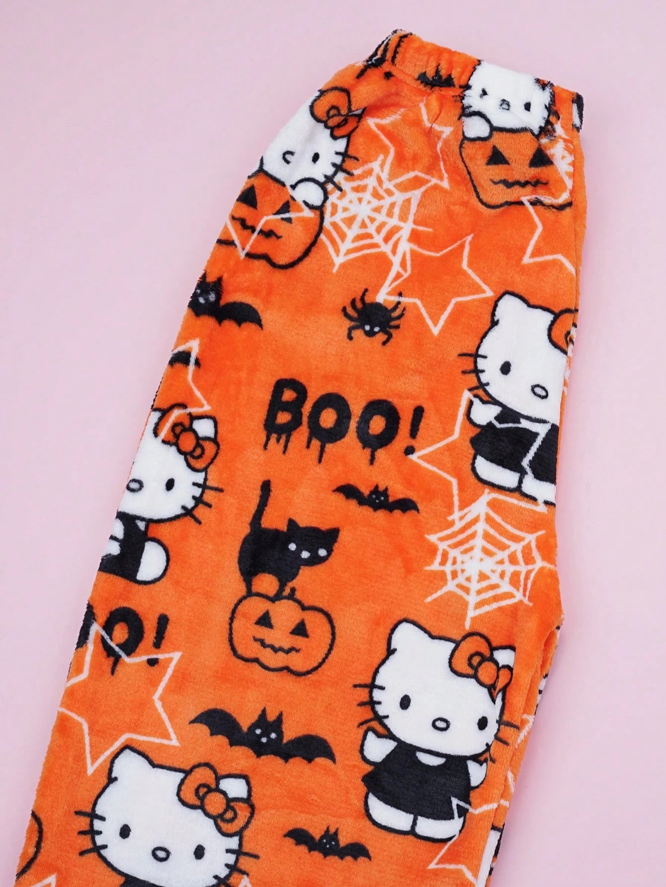 Sanrio Authorized Sanrio Cozy Hello Kitty Flannel Pants - Soft, Warm Casual Pajama Pants, Fall And Winter Flannel Pants