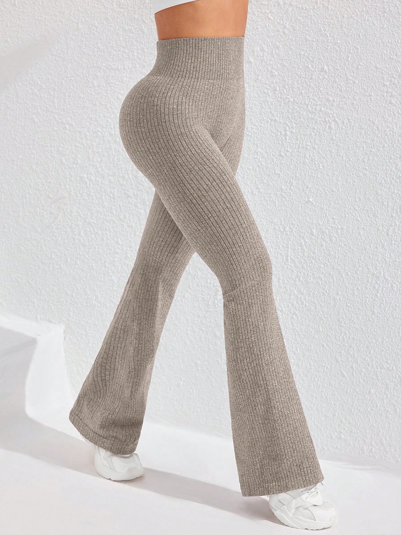 Gameset SHEIN Sport Women's High Waist Flare Seamless Yoga Leggings