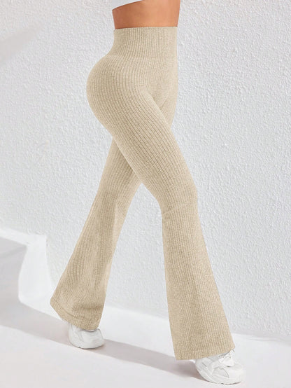 Gameset SHEIN Sport Women's High Waist Flare Seamless Yoga Leggings