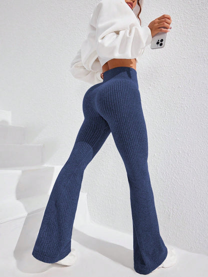 Gameset SHEIN Sport Women's High Waist Flare Seamless Yoga Leggings