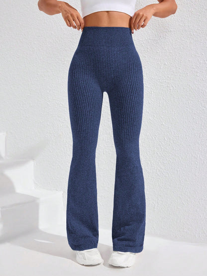 Gameset SHEIN Sport Women's High Waist Flare Seamless Yoga Leggings