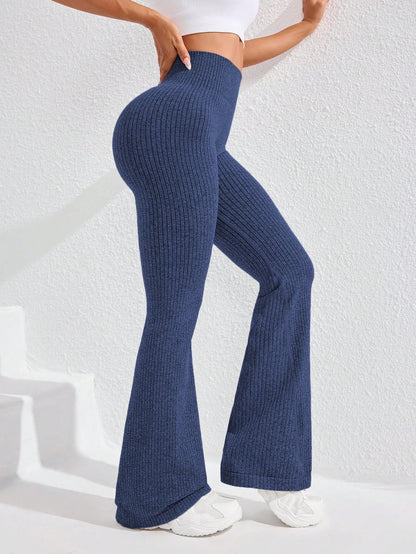 Gameset SHEIN Sport Women's High Waist Flare Seamless Yoga Leggings