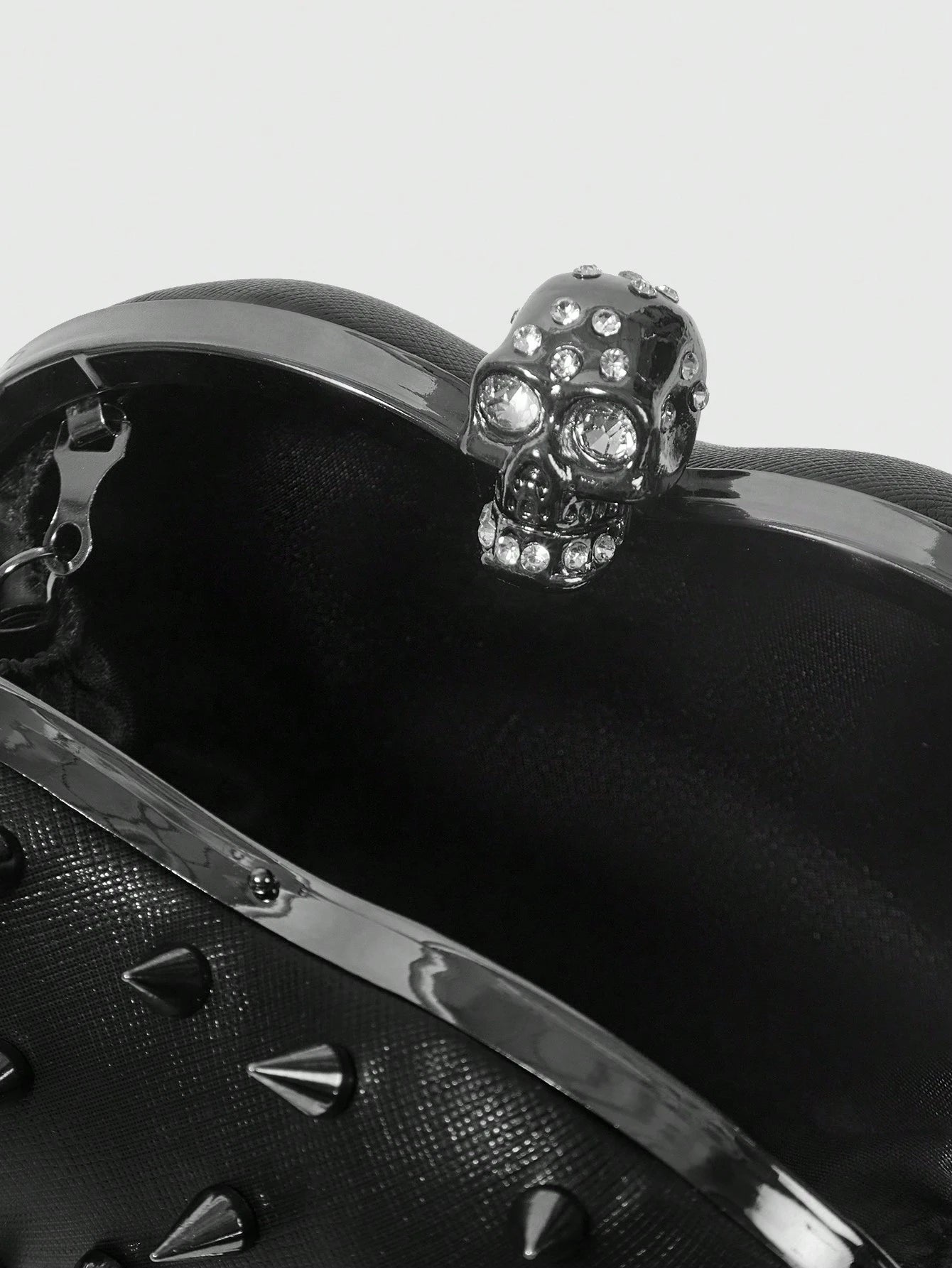 ROMWE Goth Women Solid Color Simple Casual Crossbody Bag, Suitable For Parties And Everyday Use Valentines, Prom Bag For Party