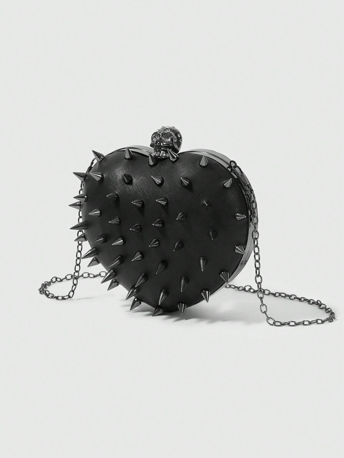 ROMWE Goth Women Solid Color Simple Casual Crossbody Bag, Suitable For Parties And Everyday Use Valentines, Prom Bag For Party