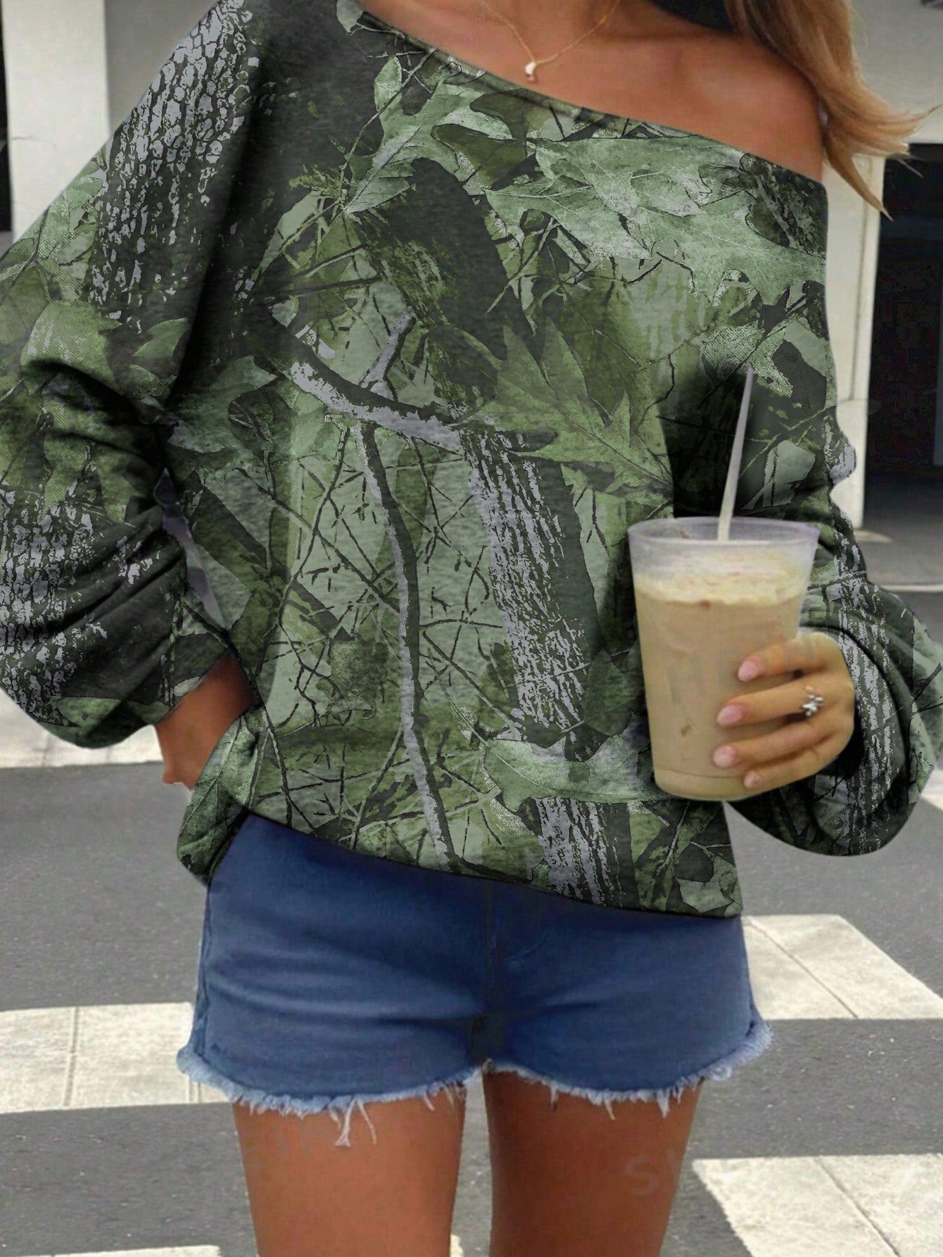 INAWLY Women Off Shoulder Sweatshirt, Casual, Minimalist, Stylish For Daily Wear Graduation,Back To School Outfits,Graduation,Teacher Outfits For Women,Back To School Pullover Fall Outfit