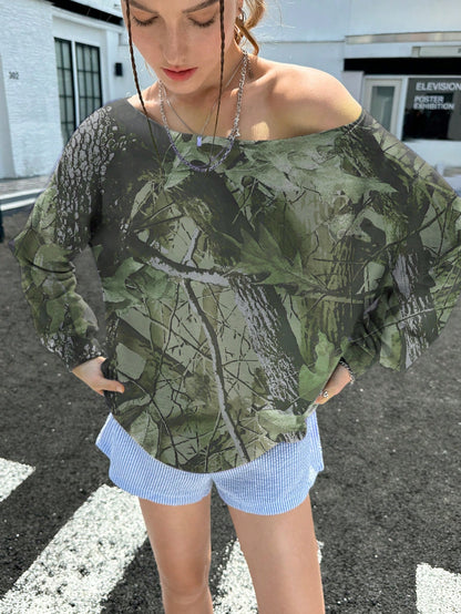 INAWLY Women Off Shoulder Sweatshirt, Casual, Minimalist, Stylish For Daily Wear Graduation,Back To School Outfits,Graduation,Teacher Outfits For Women,Back To School Pullover Fall Outfit