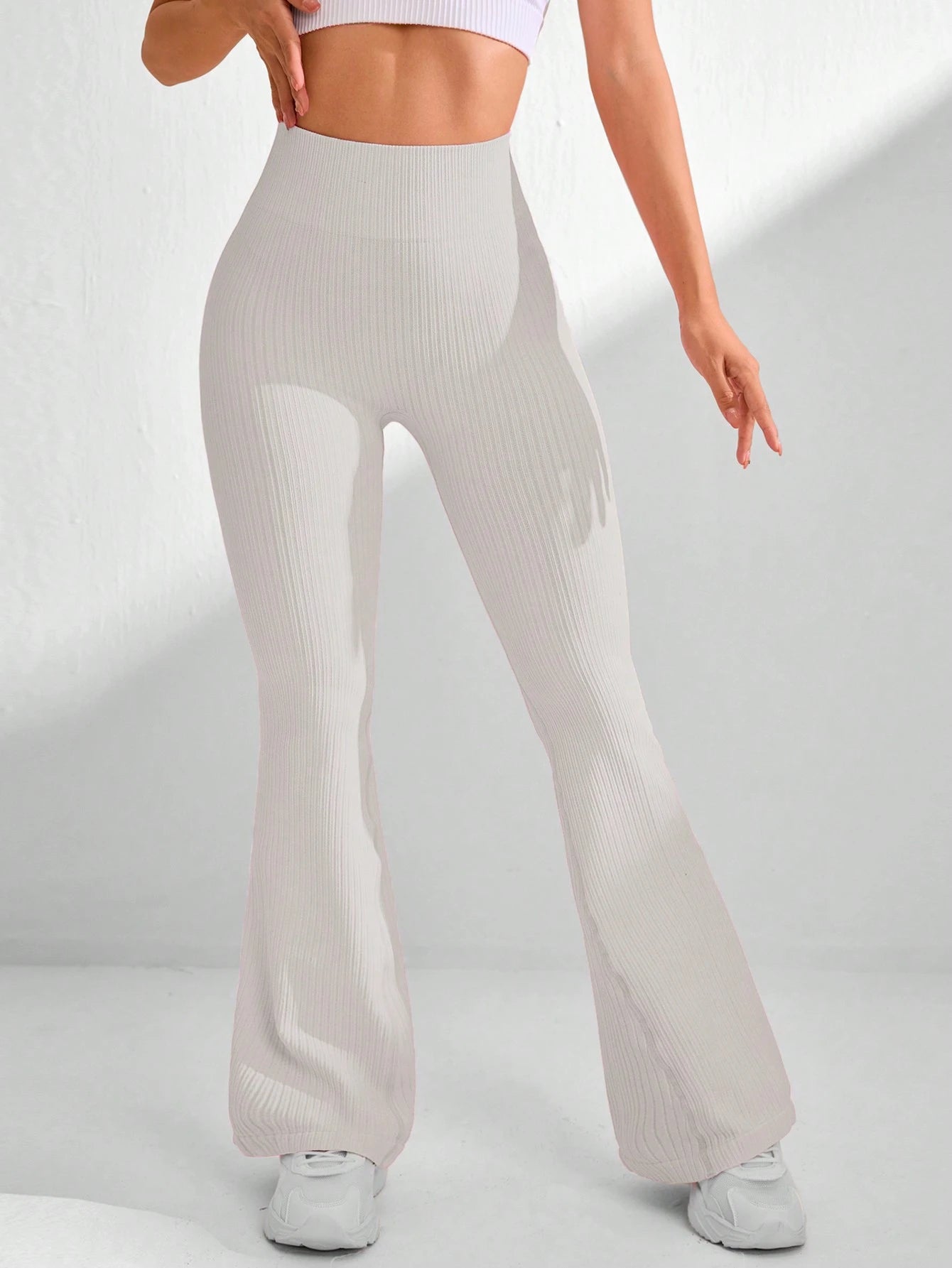 Gameset SHEIN Sport Women's High Waist Flare Seamless Yoga Leggings