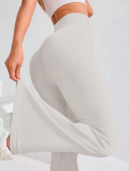 Gameset SHEIN Sport Women's High Waist Flare Seamless Yoga Leggings