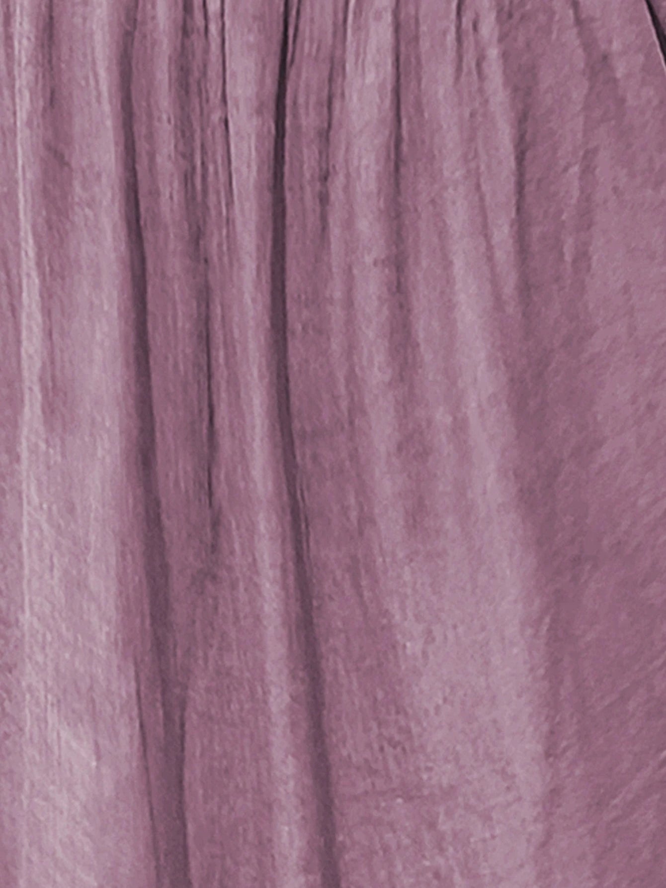 EMERY ROSE Women Plain Short Sleeve Ruffle Detail Casual Blouse, Everyday Wear