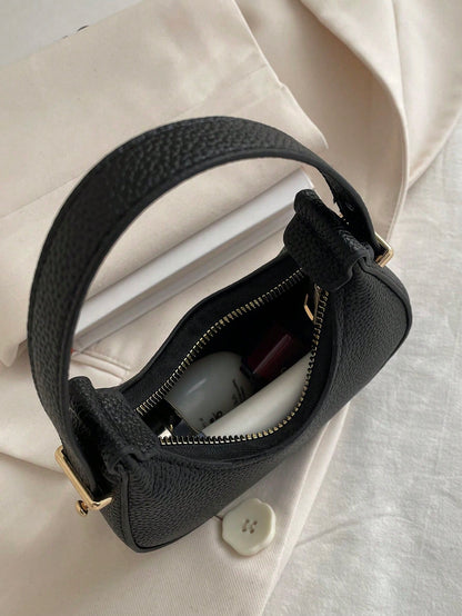 Mini Cute Leopard Print Shoulder Bag For Women, Fashionable & High-Quality Half Moon Shape Handbag, Stylish & Lightweight, Fall Winter Fashionable Cheetah Print Purse For Women, New Fall Winter Tiger Print Bag For Women