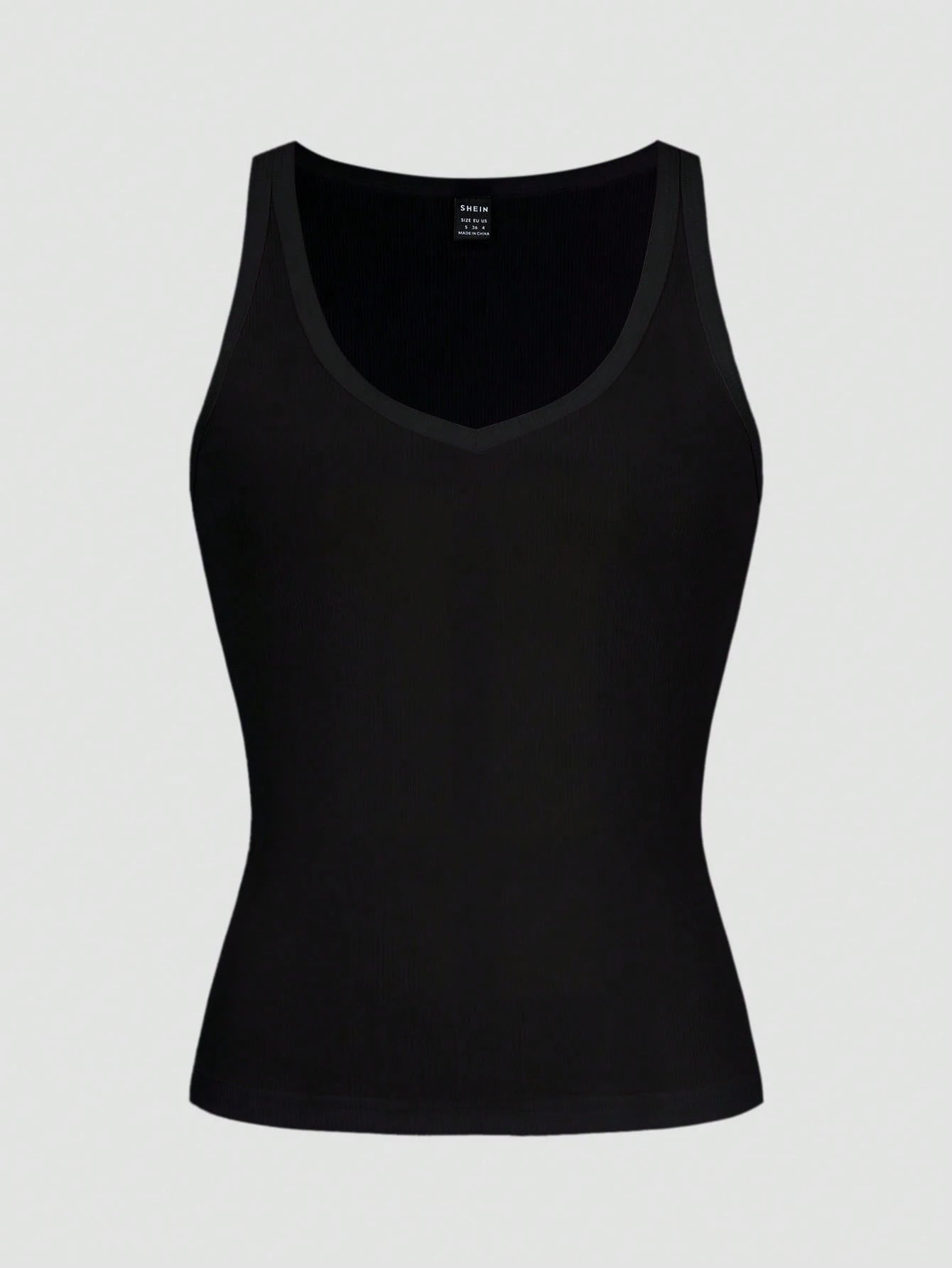 Chiquease Sexy Fitted Knit Sports Camisole Tank Top