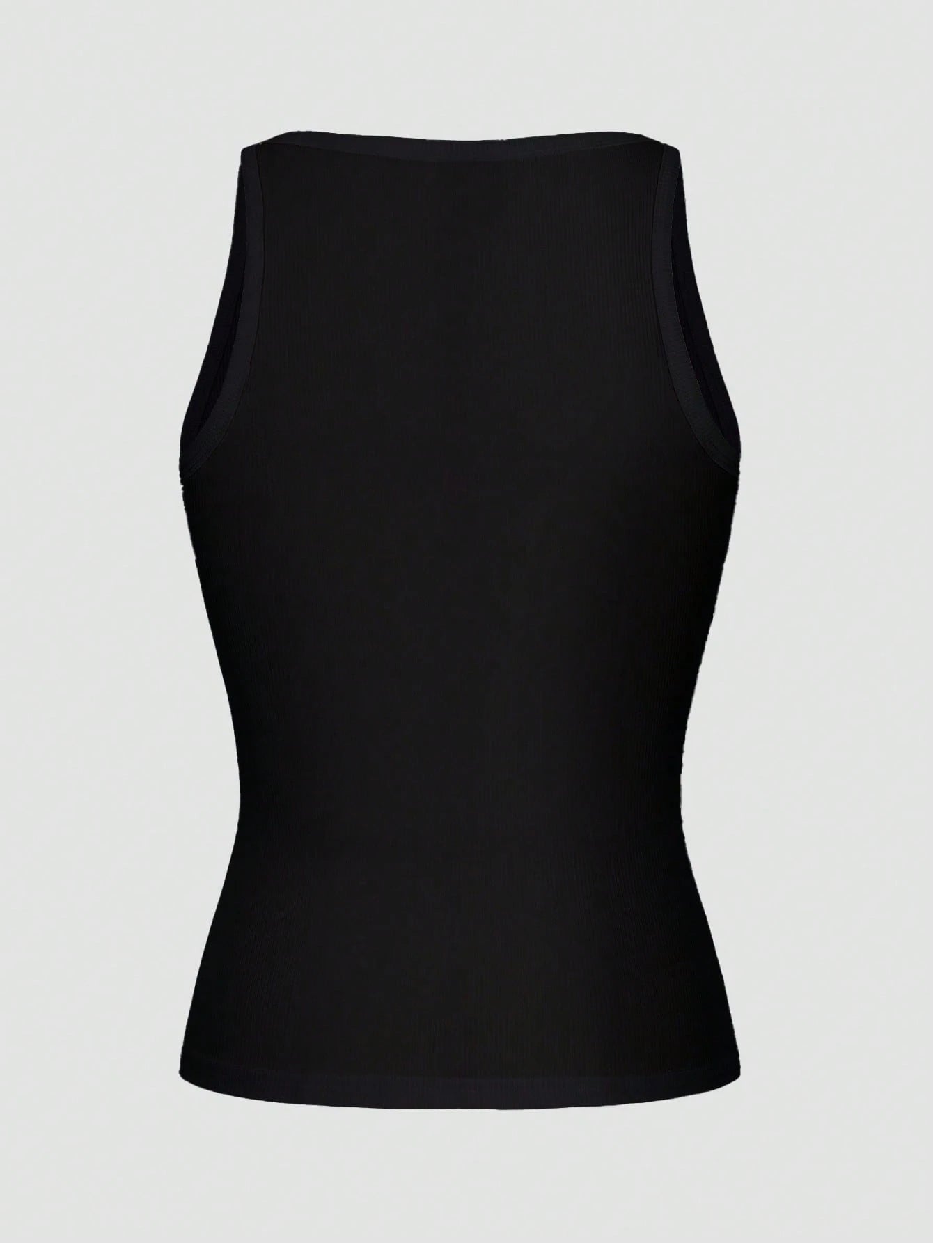 Chiquease Sexy Fitted Knit Sports Camisole Tank Top