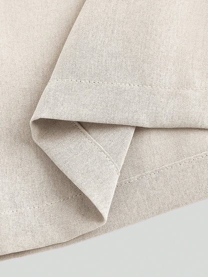 Poéselle Summer High-Waisted Pants Multi-Piece Set, Wide Leg Pants High Waist Fold Pleated Wide Leg Pants, Pants, Loose Fit, Long Pants