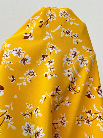 EMERY ROSE Floral Print Butterfly Sleeve Knot Side Dress Burgundy Maxi Women Outfit