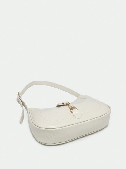 1pc Novachic Women Floral Fabric Casual Shoulder Bag, Zipper Closure, Vintage Style, Underarm Bag, Suitable For Various Occasions