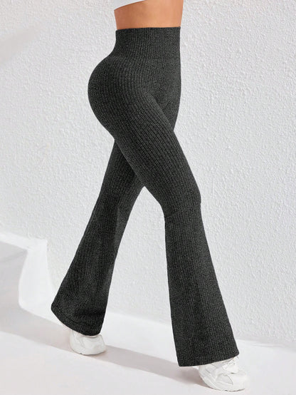 Gameset SHEIN Sport Women's High Waist Flare Seamless Yoga Leggings