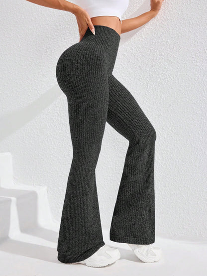 Gameset SHEIN Sport Women's High Waist Flare Seamless Yoga Leggings