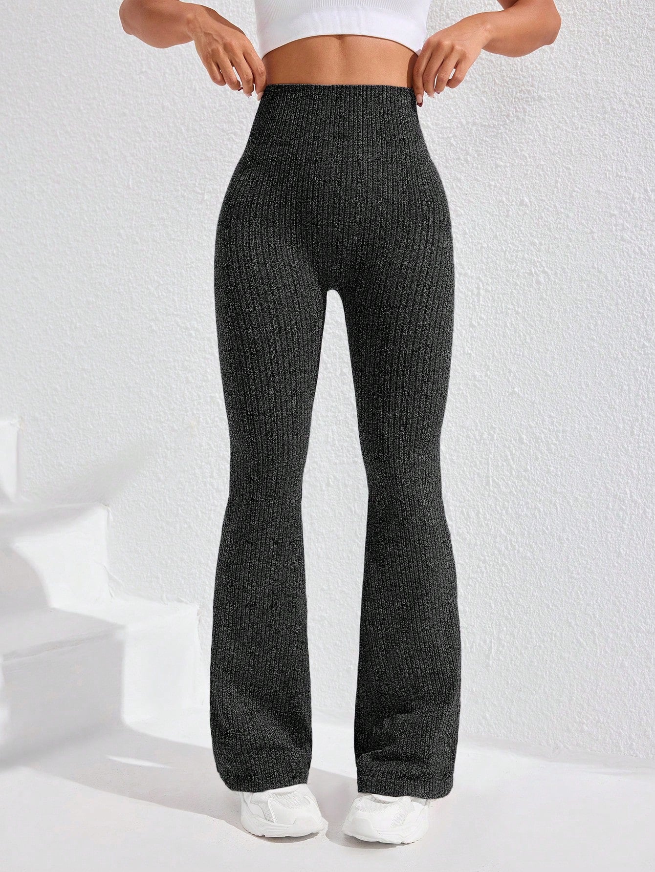 Gameset SHEIN Sport Women's High Waist Flare Seamless Yoga Leggings