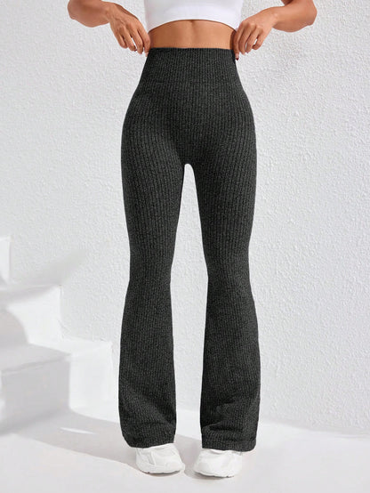 Gameset SHEIN Sport Women's High Waist Flare Seamless Yoga Leggings