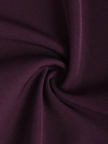 Sweetra Vintage Elegant Jacquard Pleated Wide-Leg Pants For Women, Autumn/Winter Fall Cloth For Women